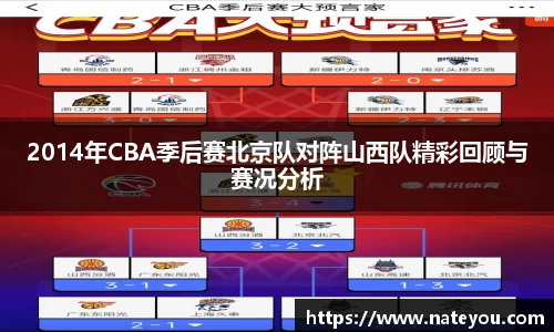 2014年CBA季后赛北京队对阵山西队精彩回顾与赛况分析